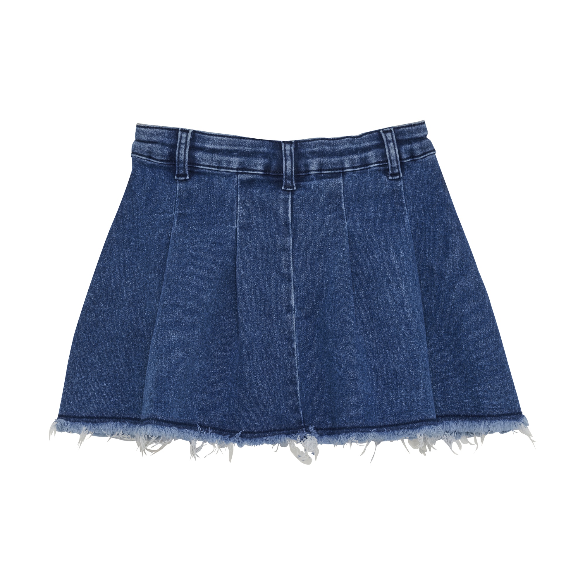 Детская джинсовая юбка Minymo Синяя | фото